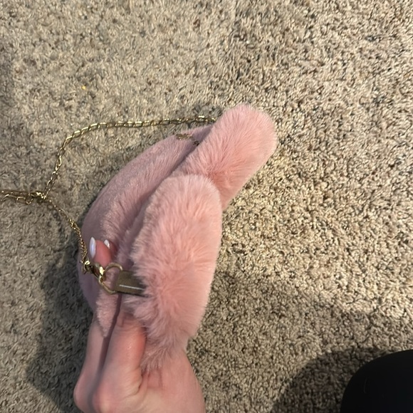 Cute heart fluffyy crossbody bag - Picture 5 of 5